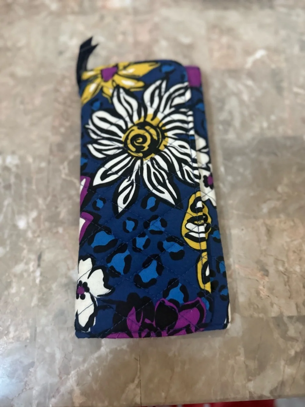 VERA BRADLEY Trifold Organizer Wallet - African Violet - Exact One - NWOT - Picture 2 of 5